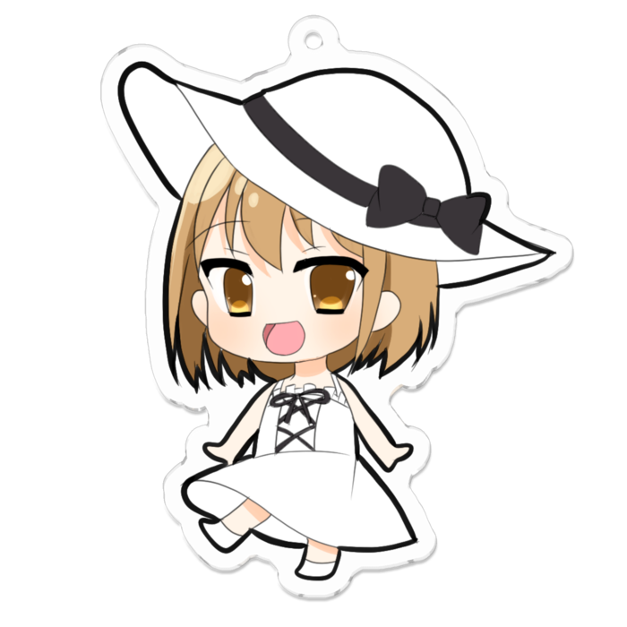 アクリルキーホルダー - 70 x 70 (mm)