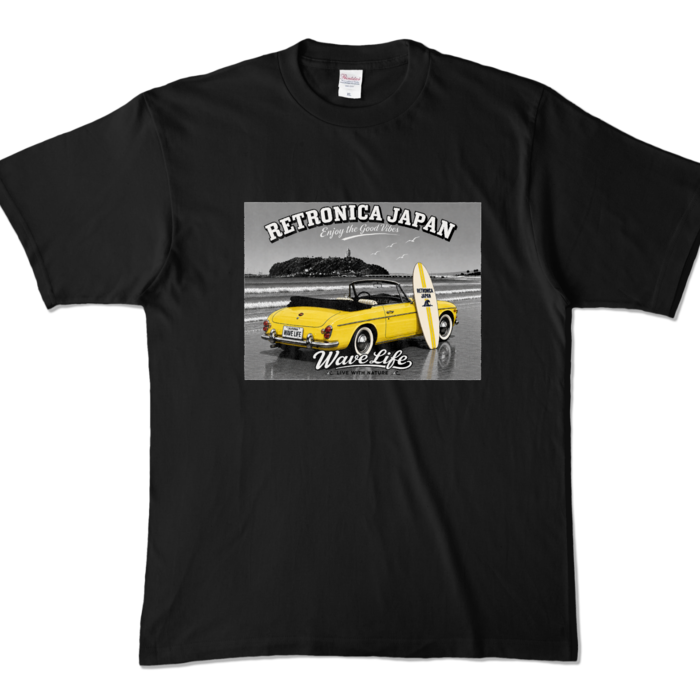 カラーTシャツ - XL - ブラック (濃色)