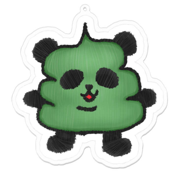 アクリルキーホルダー - 100 x 100 (mm)