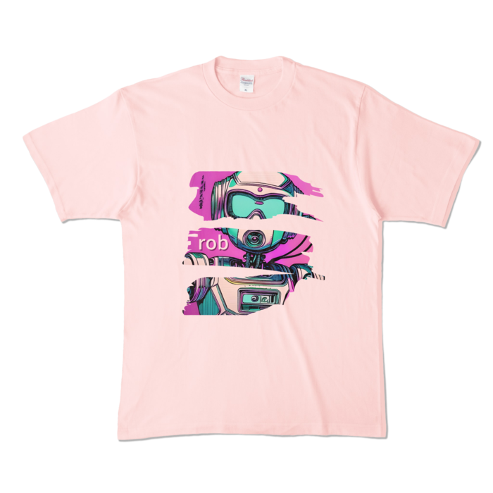カラーTシャツ - XL - ライトピンク (淡色)