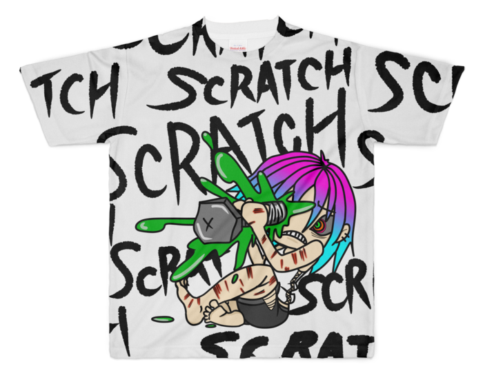 フルグラフィックTシャツ - XL - 両面印刷