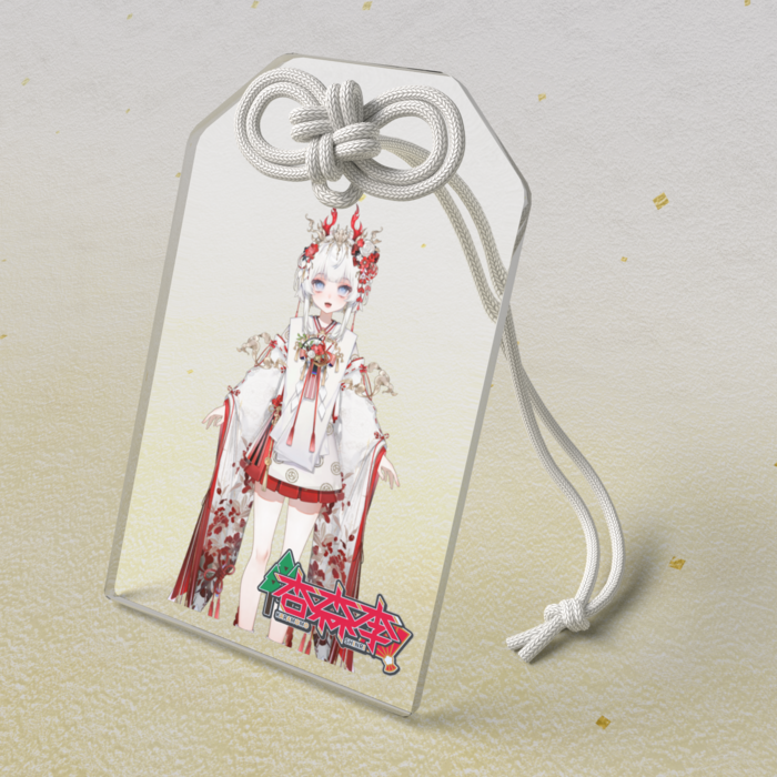 アクリルお守り - 50 × 80mm