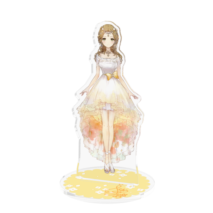 アクリルフィギュア - 100x100mm サインあり
