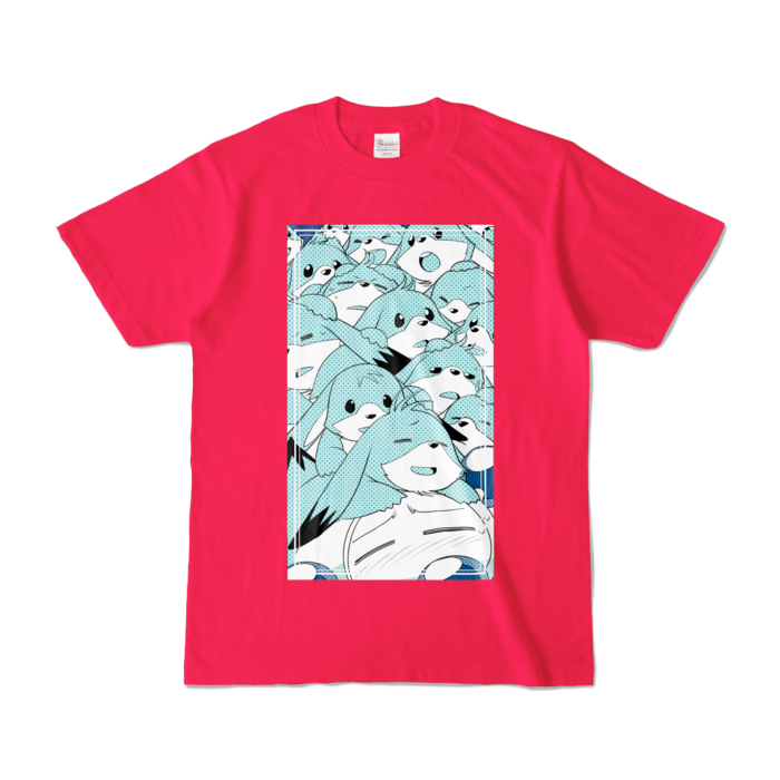 カラーTシャツ - S - ホットピンク (濃色)