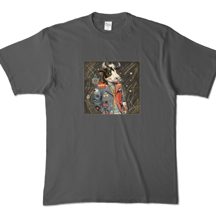 カラーTシャツ - XL - チャコール (濃色)
