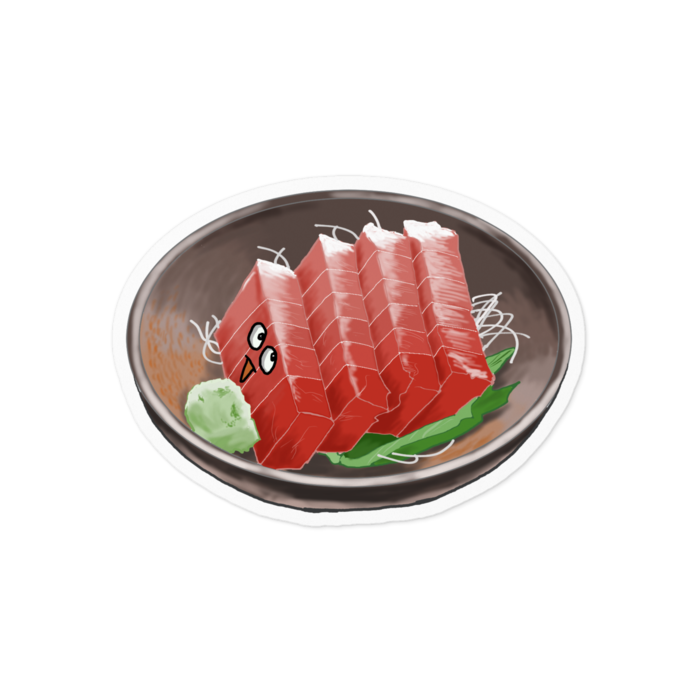 ステッカー - 100 x 100 (mm)