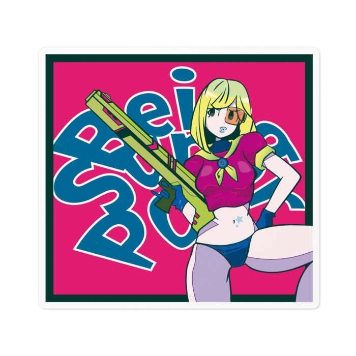 ステッカー - 100 x 100 (mm)