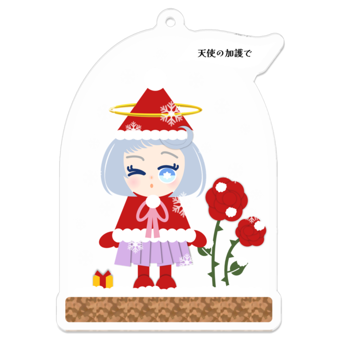 アクリルキーホルダー - 70 x 70 (mm)