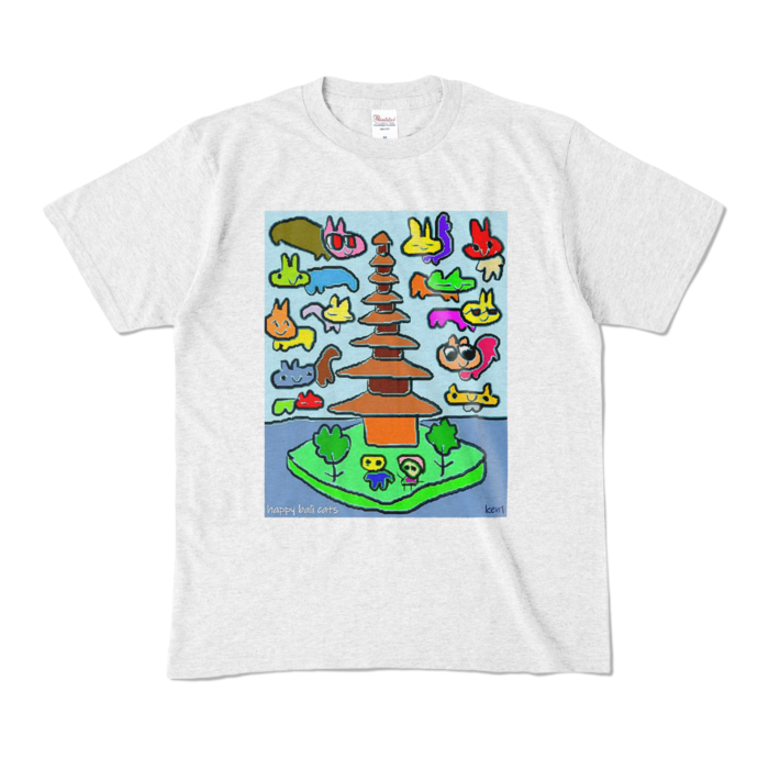 カラーTシャツ - M - アッシュ (淡色)