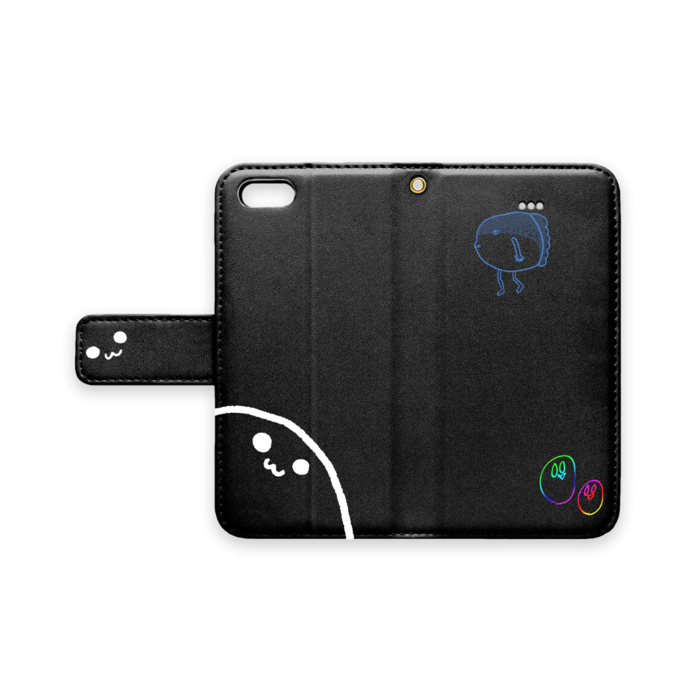 手帳型iPhoneケース - iPhone 5 / 5s / SE - ストラップ穴 あり