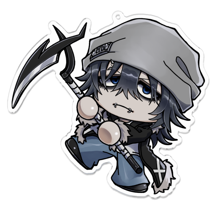 Acrylic Keychain - 100 x 100 (mm)