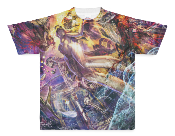 フルグラフィックTシャツ - M - 正面印刷のみ