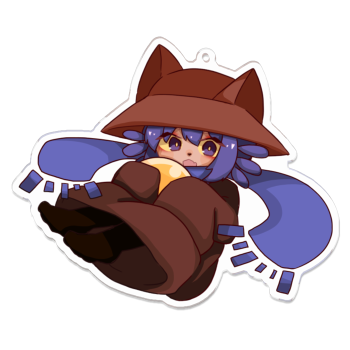 アクリルキーホルダー - 100 x 100 (mm)