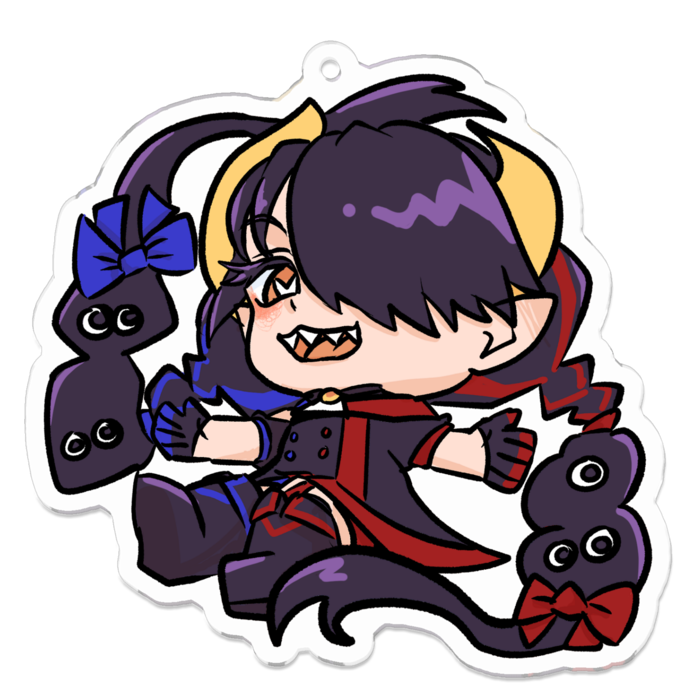 アクリルキーホルダー（コーティング） - 70 x 70 (mm)