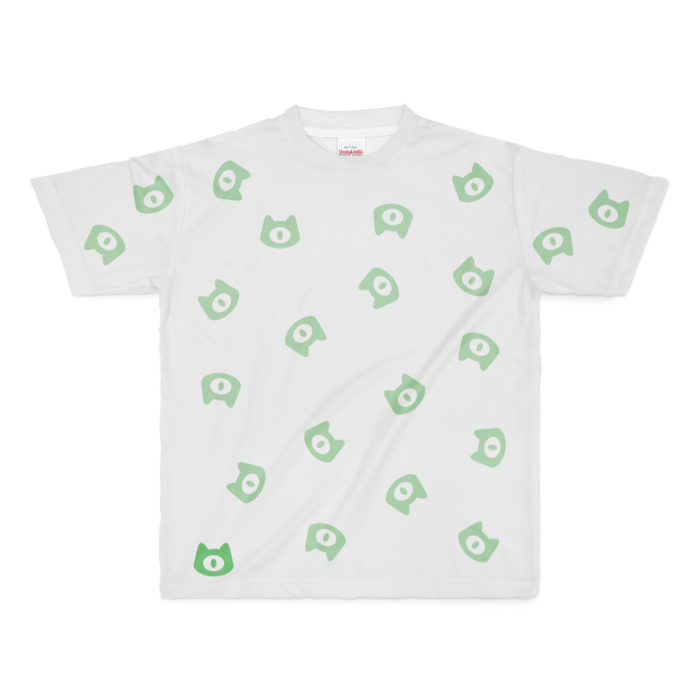 フルグラフィックTシャツ - M - みどり