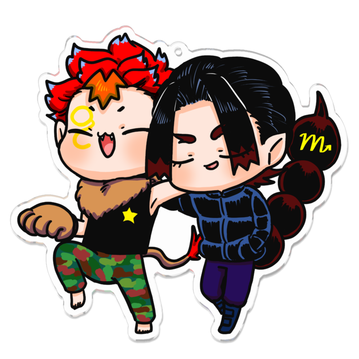 アクリルキーホルダー - 100 x 100 (mm)