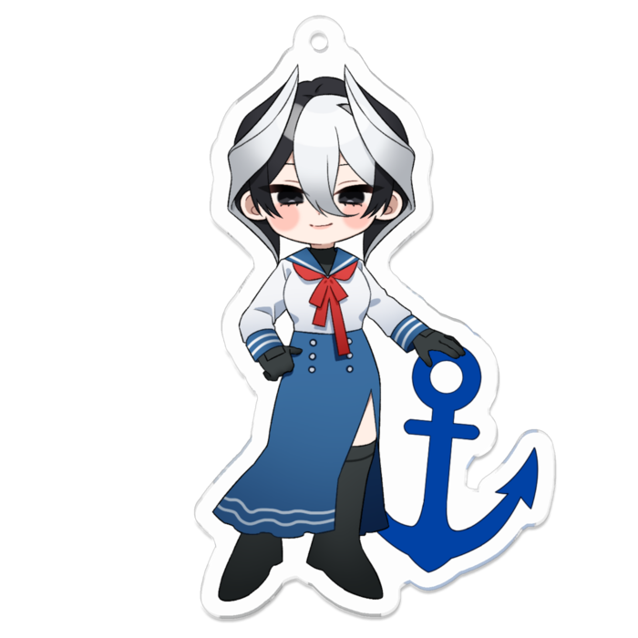 アクリルキーホルダー - 70 x 70 (mm)