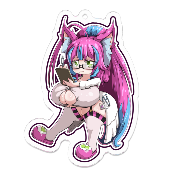 アクリルキーホルダー - 70 x 70 (mm)
