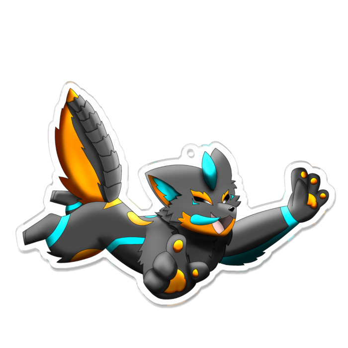 アクリルキーホルダー - 100 x 100 (mm)