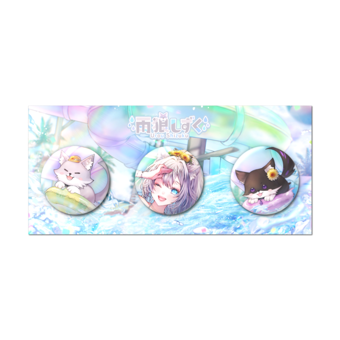 缶バッジセット - 3個セット