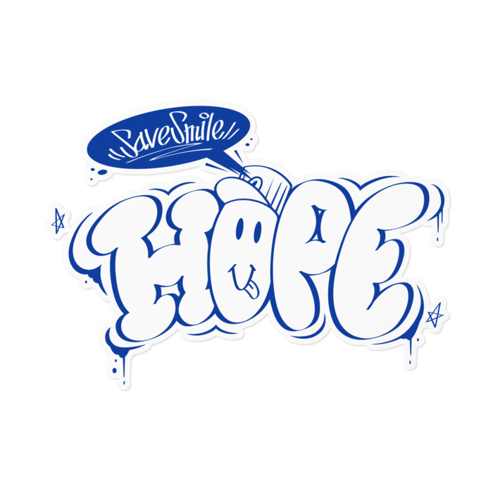 ステッカー - 160 x 160 (mm)