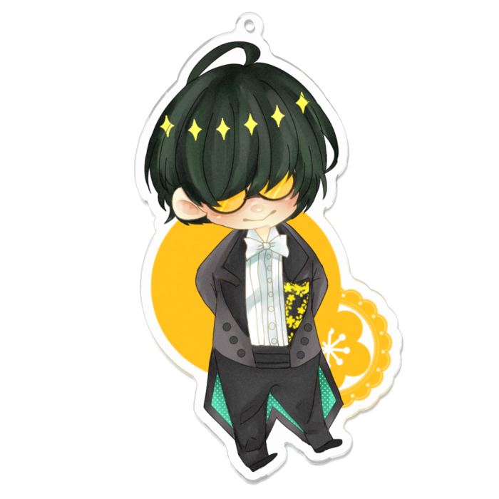 アクリルキーホルダー - 100 x 100 (mm)