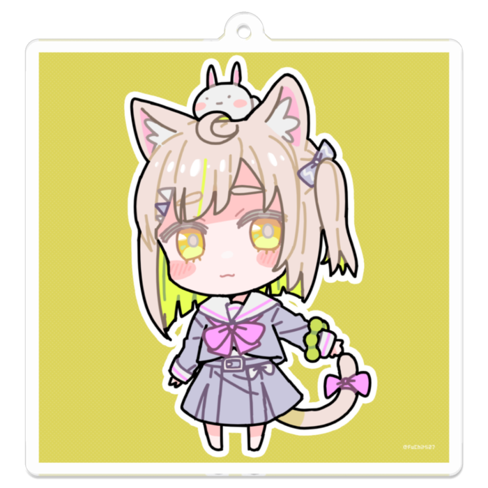 アクリルキーホルダー - 70 x 70 (mm)