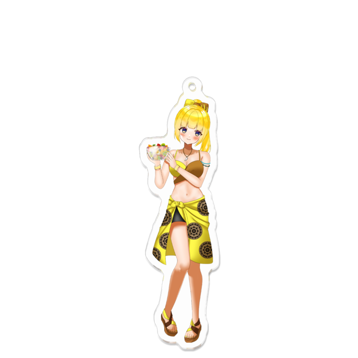 アクリルキーホルダー - 100 x 100 (mm)