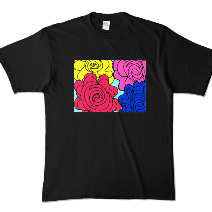 カラーTシャツ - XL - ブラック (濃色)