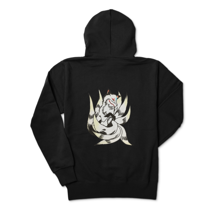 ジップパーカー - M - ブラック