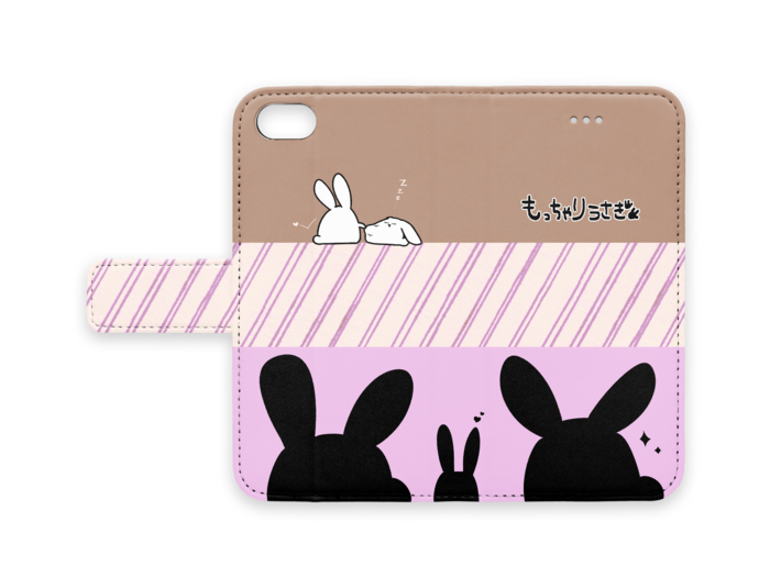 【サンプル③】手帳型iPhoneケース - iPhone 8 / 7 / SE2 - ストラップ穴 なし