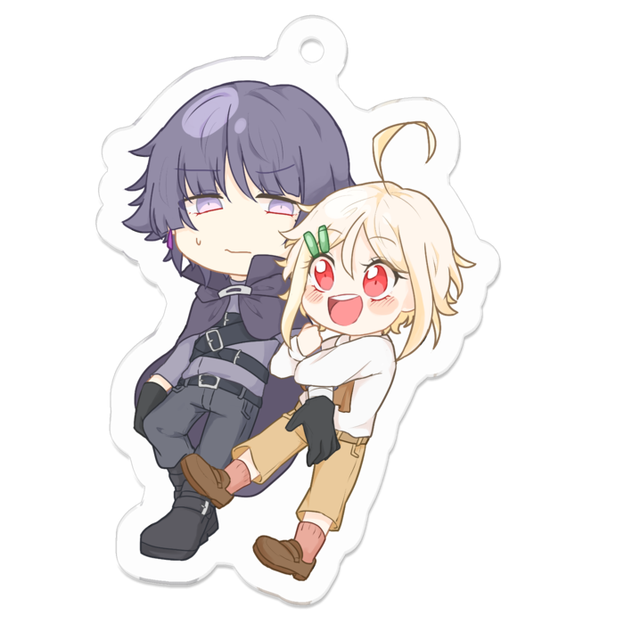 アクリルキーホルダー - 50 x 50 (mm)