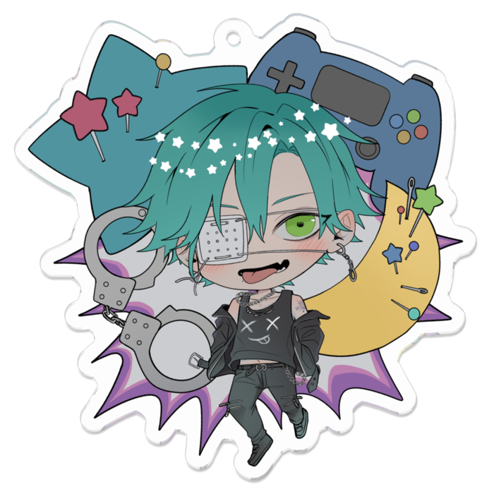 アクリルキーホルダー - 70 x 70 (mm)