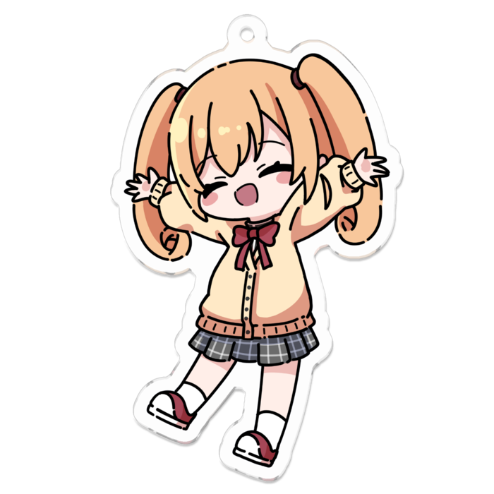 アクリルキーホルダー - 70 x 70 (mm)