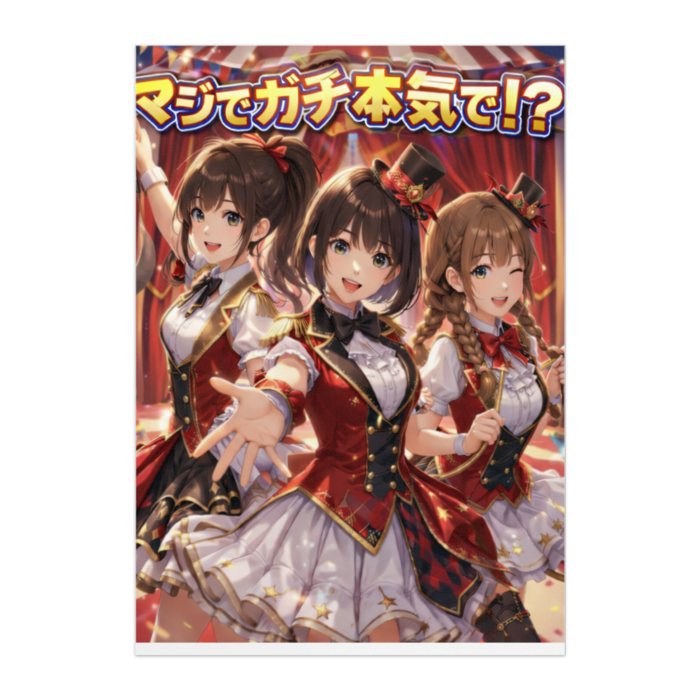 まじでがちで本気で3 ポスター - A2