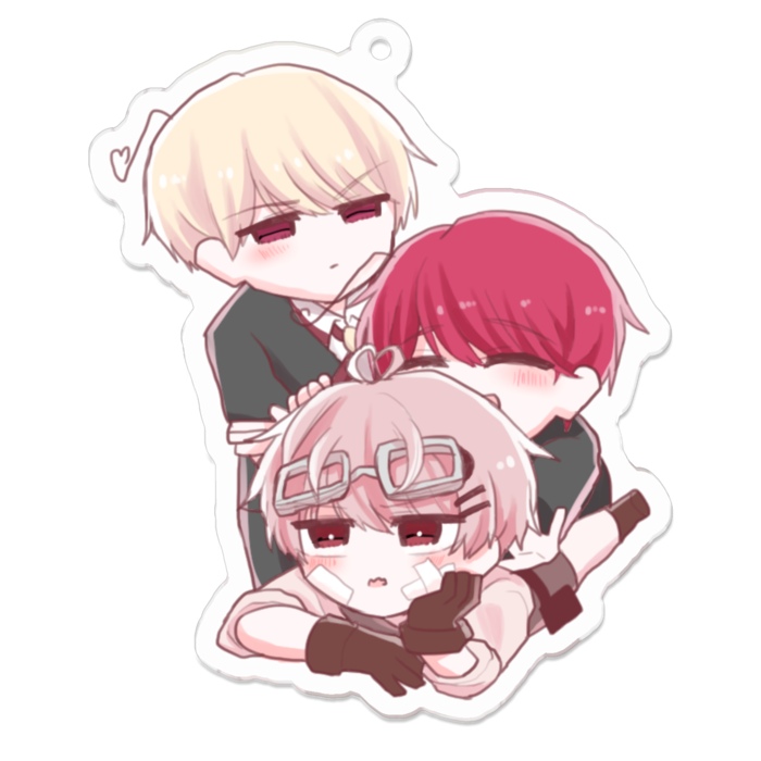 アクリルキーホルダー - 70 x 70 (mm)