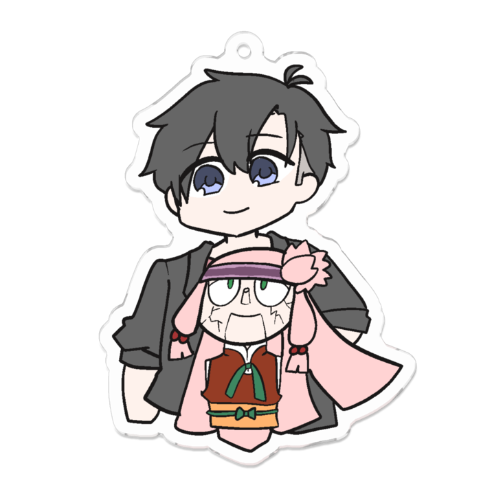 アクリルキーホルダー - 70 x 70 (mm)