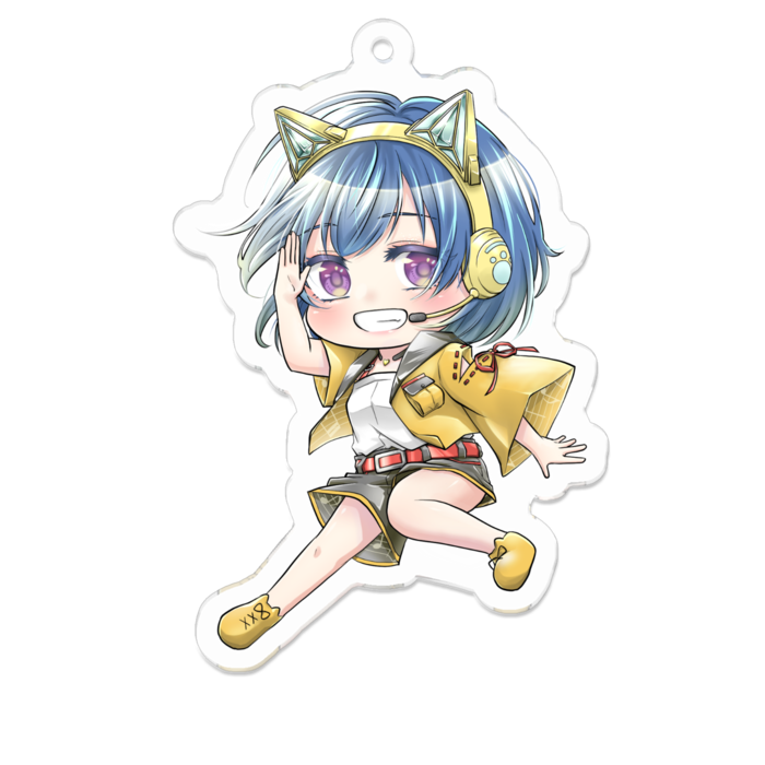 アクリルキーホルダー - 70 x 70 (mm)