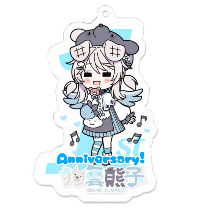 アクリルキーホルダー - 70 x 70 (mm)