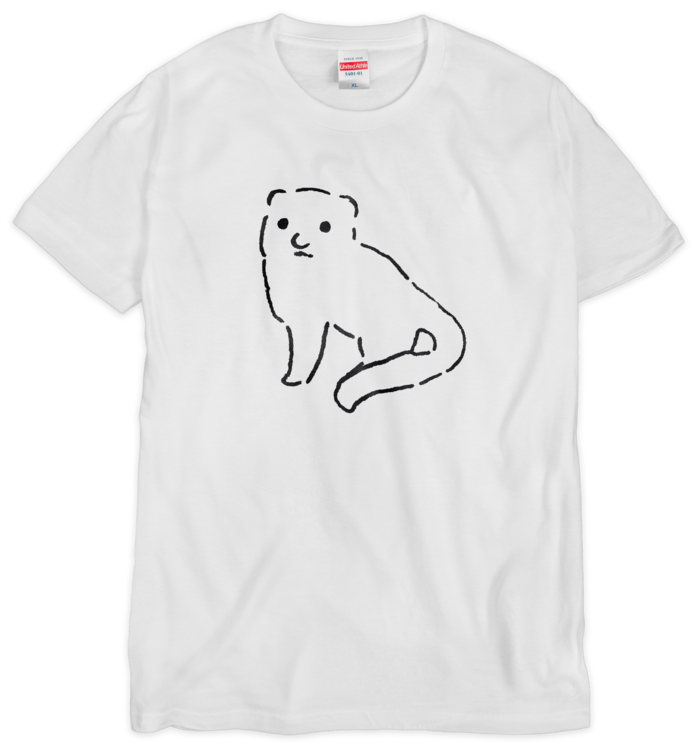 Tシャツ(シルクスクリーン印刷) - XL - 1色