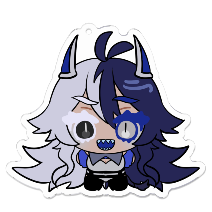 藍娥ランガ(大) - 70x70mm