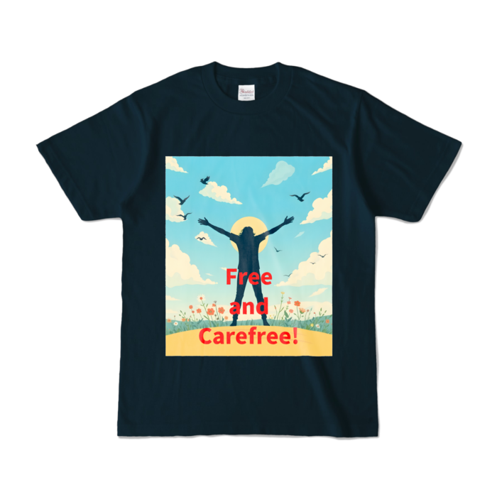 カラーTシャツ - S - ネイビー (濃色)