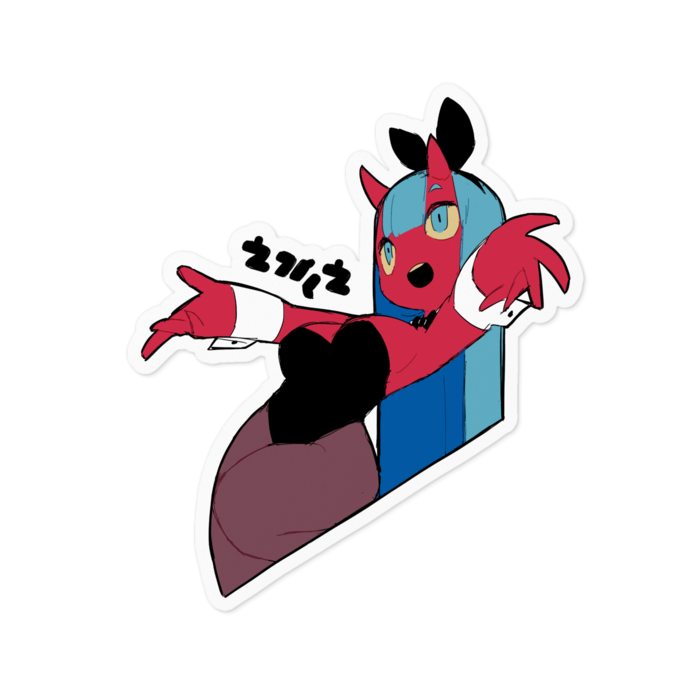 ステッカー - 100 x 100 (mm)