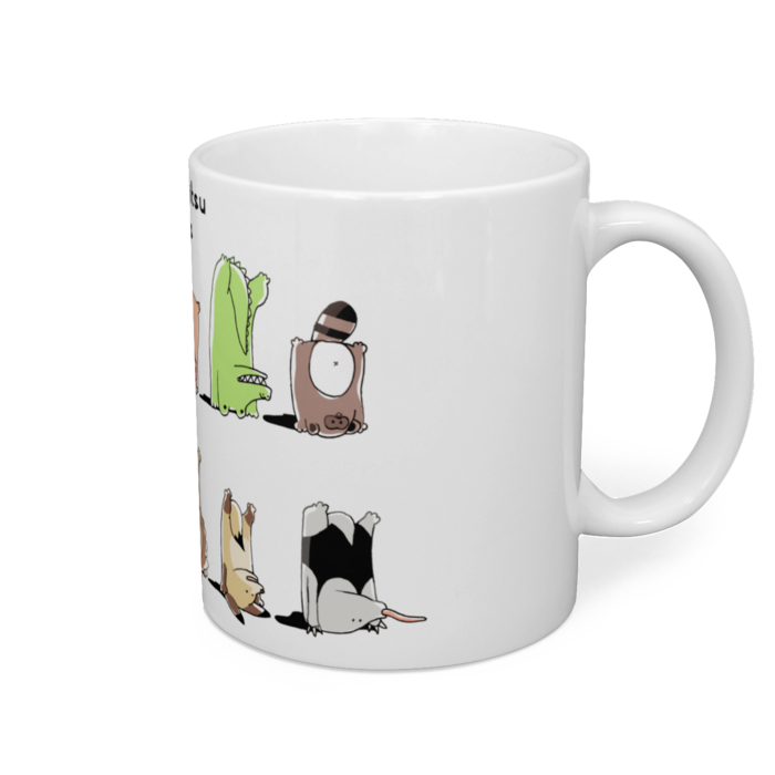 マグカップ - 直径 8 cm / 高さ 9.5 cm