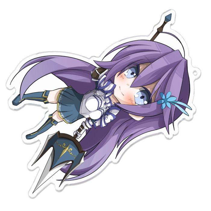 アクリルキーホルダー - 100 x 100 (mm)