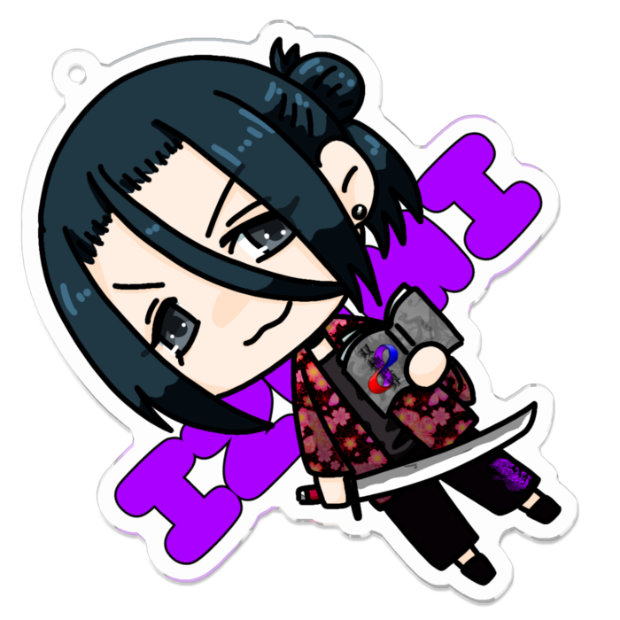 アクリルキーホルダー - 70 x 70 (mm)