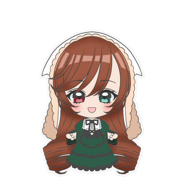 ステッカー - 160 x 160 (mm)クリア