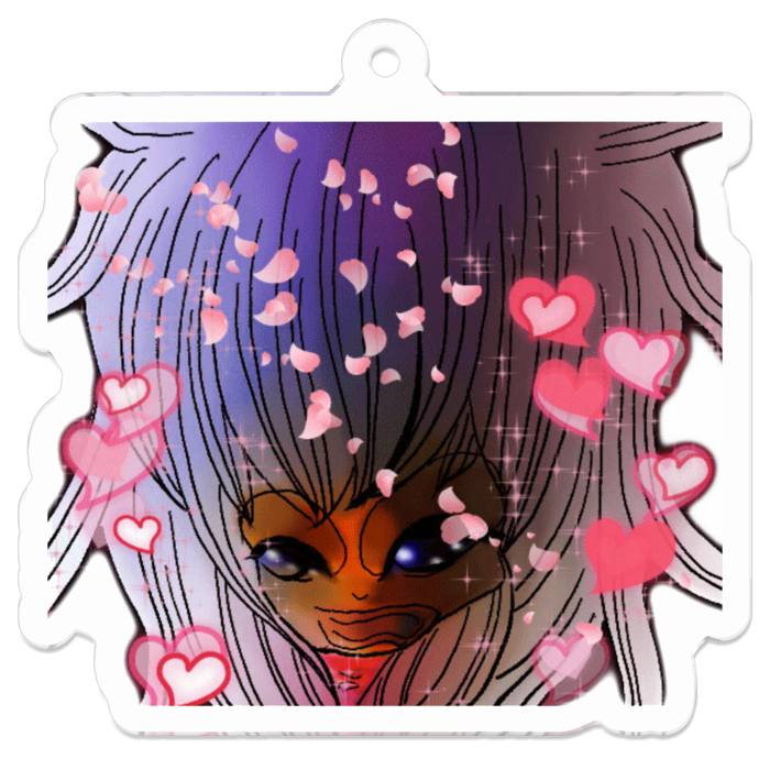 アクリルキーホルダー - 50 × 50 (mm)