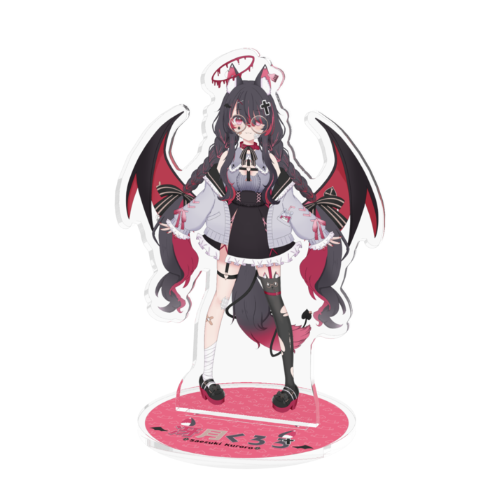 アクリルフィギュア眼鏡あり - 100x100mm