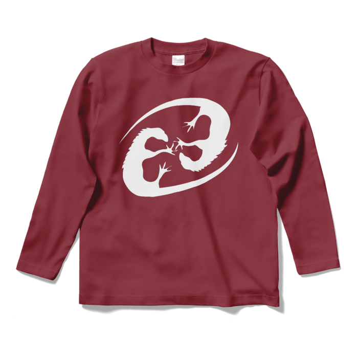 ロングスリーブTシャツ - S - バーガンディ